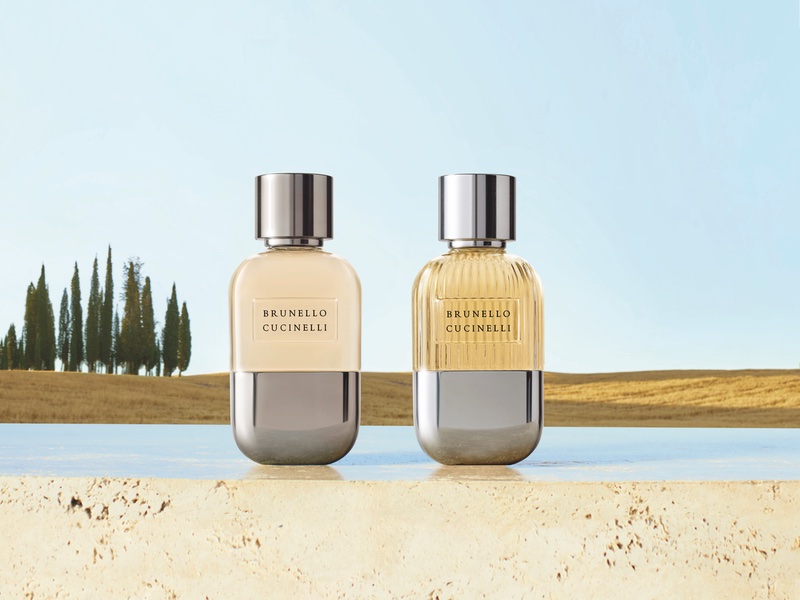 The fragrances are inspired by Umbria, the region where Brunello Cucinelli is based