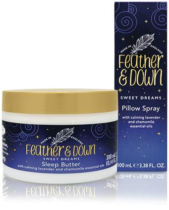 Feather & Down soothes consumers to sleep with new body care range