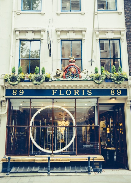 Floris is the oldest English retailer of fragrance and toiletries