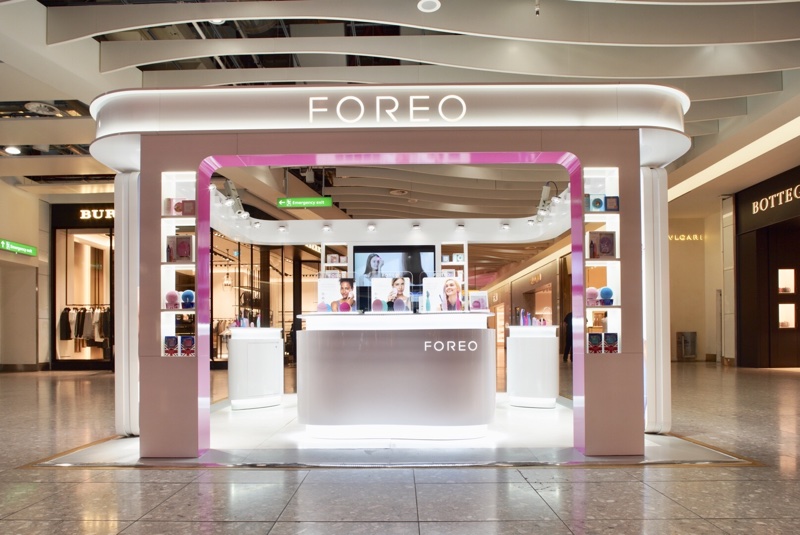 Foreo pop-up lands at Heathrow 