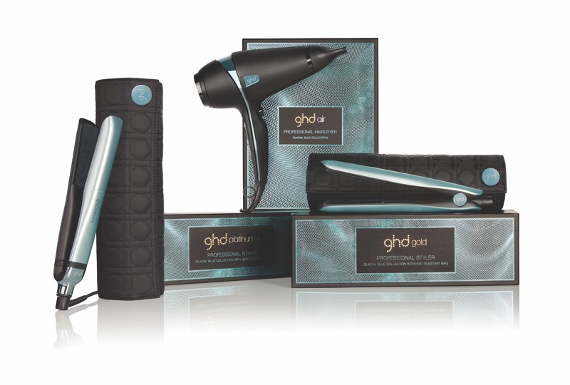 ghd adds to Christmas line with Glacial Blue product range