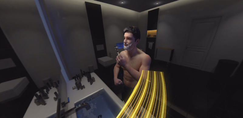 Gillette takes customers on a virtual reality roller-coaster for ProShield razor