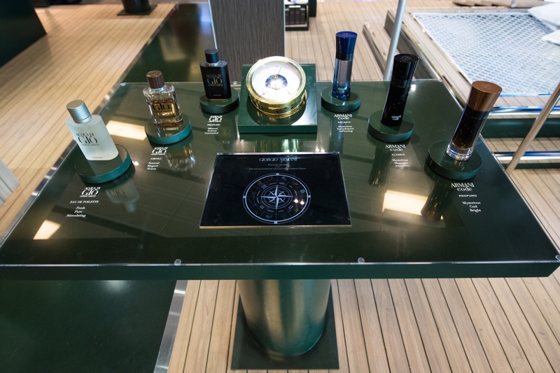 Giorgio Armani debuts Yacht Club concept at Changi Airport 