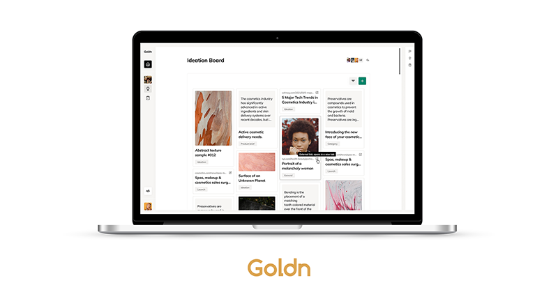 Goldn launches new digital product creation platform for cosmetics industry