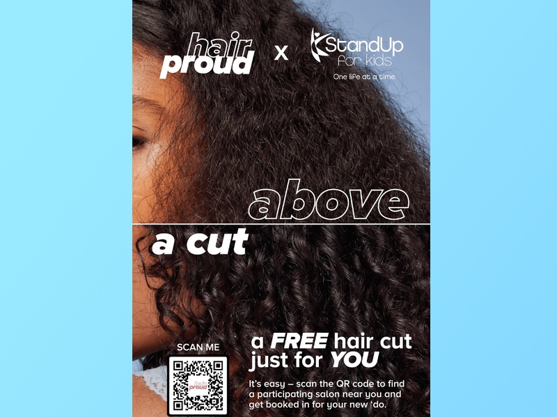 Hair Proud's A Cut Above initiative aims to help young adults rediscover their confidence