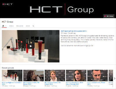 HCT Group launch YouTube Channel