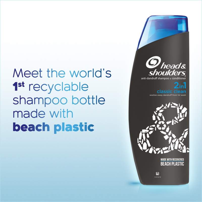 Head & Shoulders receives UN award for recyclable shampoo bottles