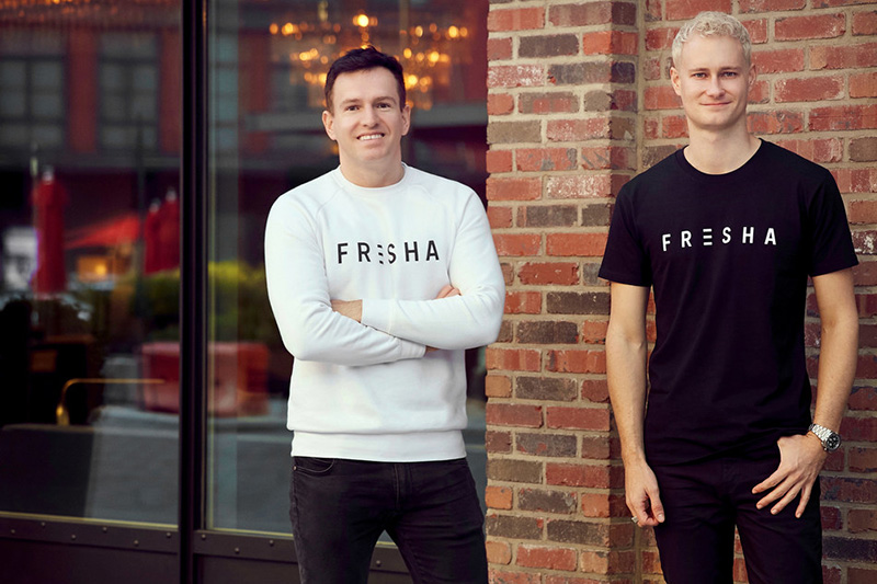 William Zeqiri founder and CEO of Fresha and Nick Miller, co-founder and CPO