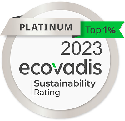 ICS awarded platinum medal in EcoVadis Corporate Social Responsibility (CSR) Rating