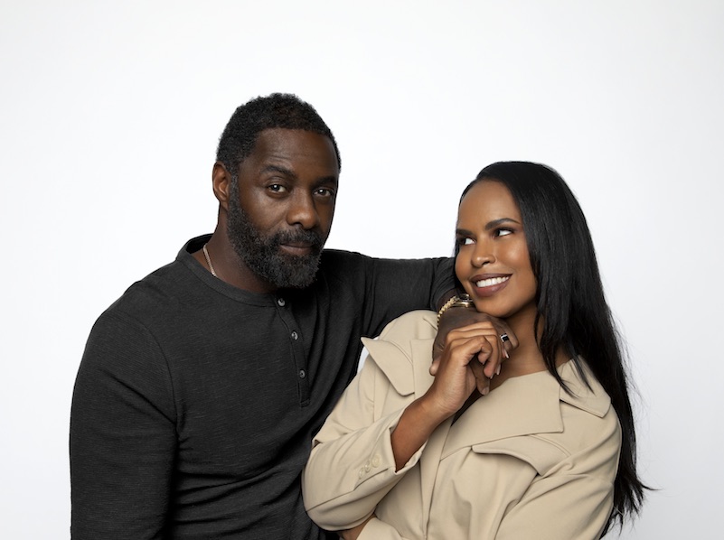 Idris and Sabrina Dhowre Elba for S'able Labs
