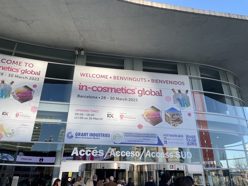 <i>in-cosmetics Global 2023 ran from 28-30 March</i>