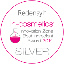 Induchem wins the in-cosmetics 2014 Innovation Silver Award for Redensyl