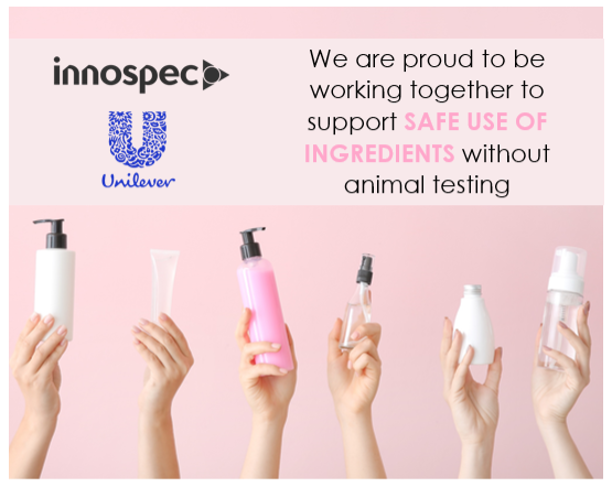 Innospec collabs with Unilever to support safe use of ingredients without animal testing 