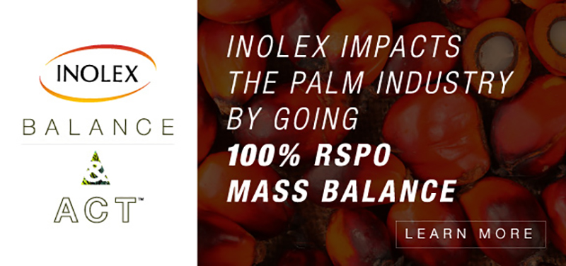 Inolex exceeds industry standard with Balance and Act Sustainable Palm Program