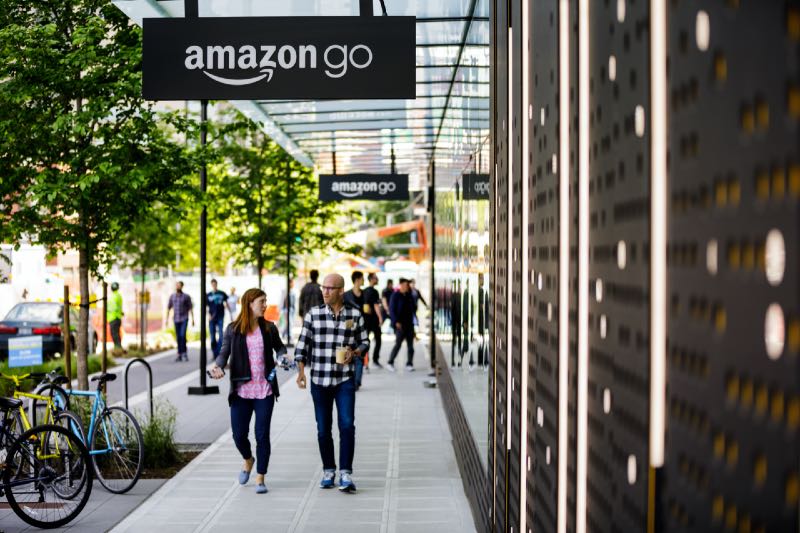 Amazon Go's first-ever store