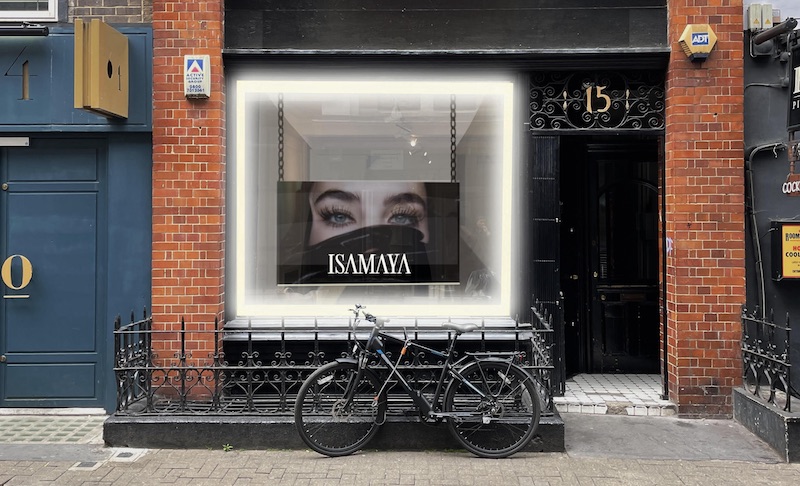 Isamaya Beauty pop-up at 15 Bateman Street, UK