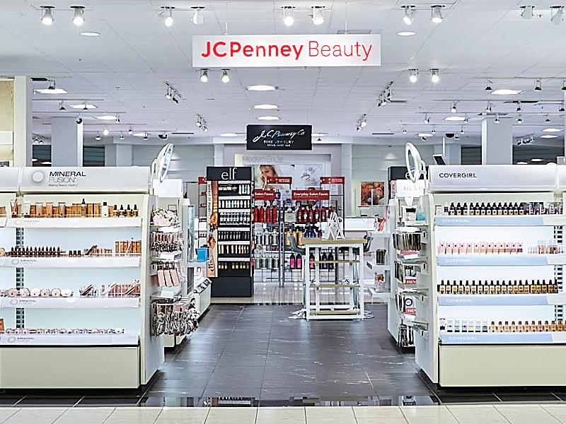 JCPenney Beauty concessions replaced its partnership with Sephora last year