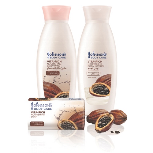 Johnson's adds cocoa and shea butter to Vita-Rich range