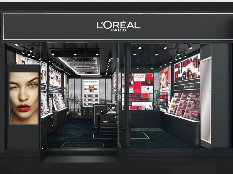 L'Oréal's Paris boutique