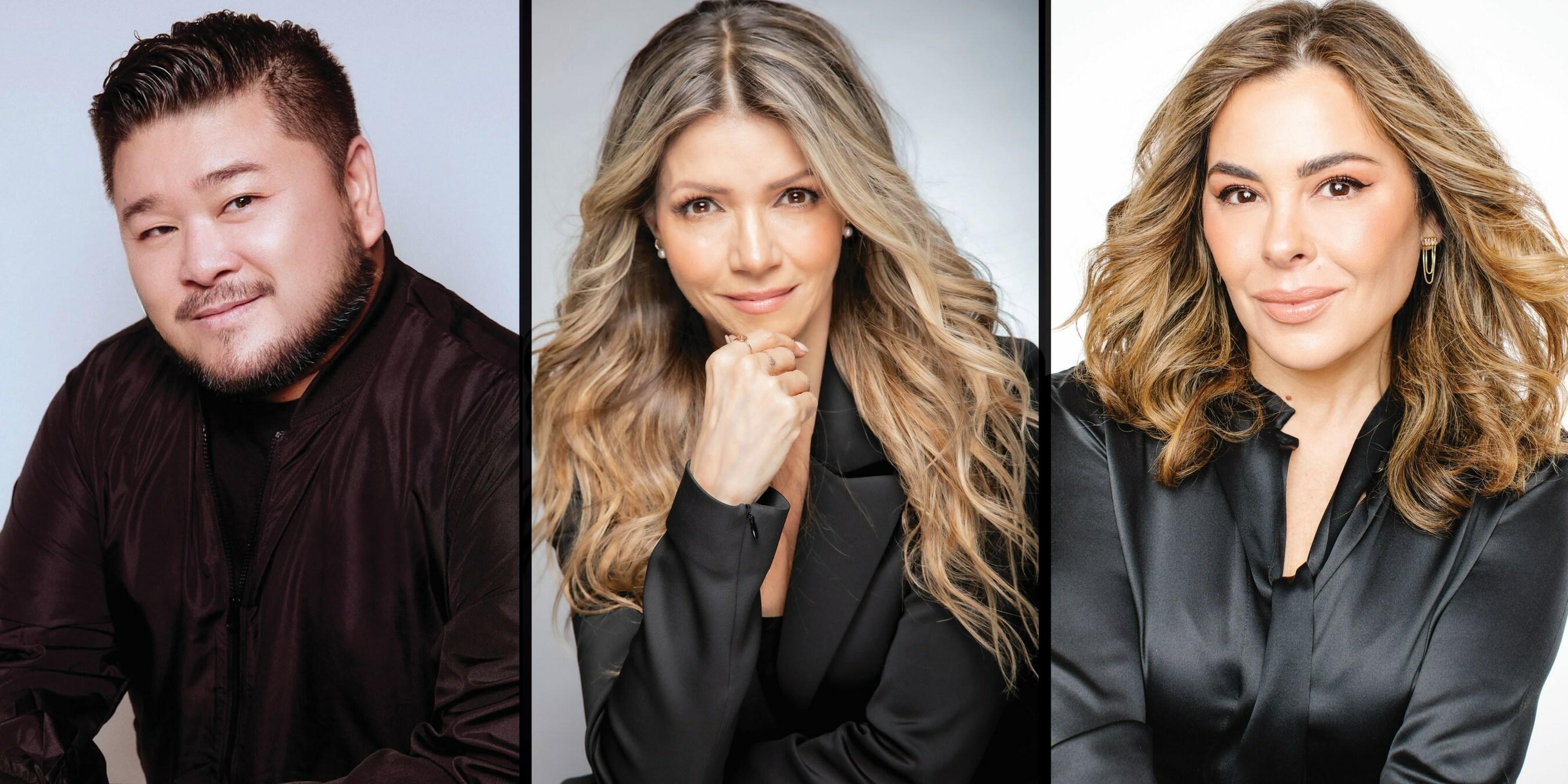 Allan Avendaño, Claudia Betancur and Erica Taylor will be part of future L'Oreal brand launches