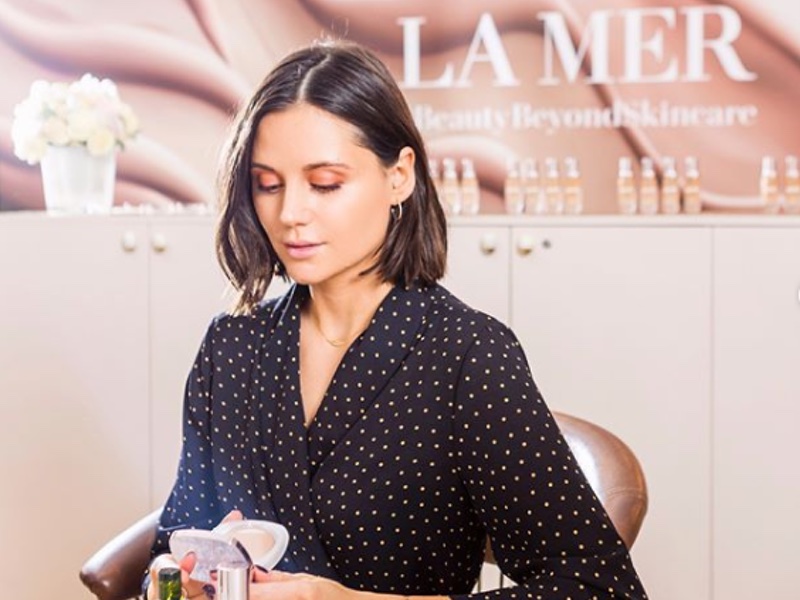 Lilah Parsons for La Mer / image vai Instagram: @lilahparsons