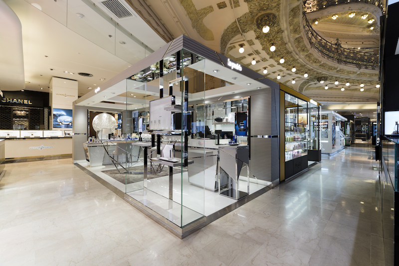 La Prairie unveils new Swiss counter design in Paris 
