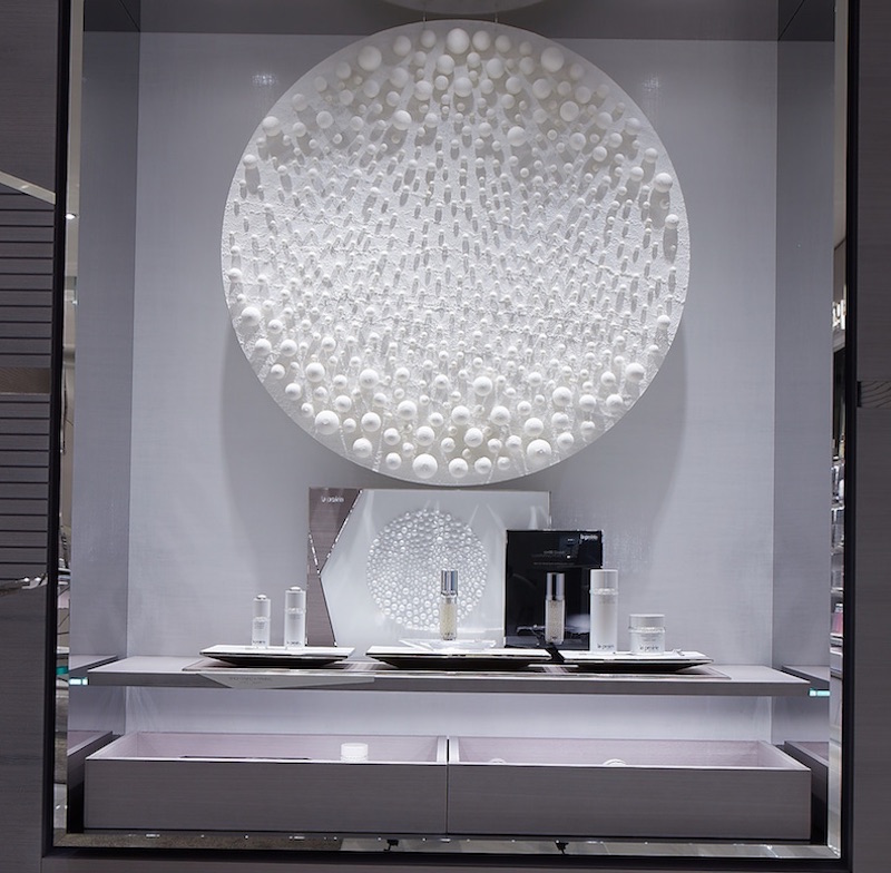 La Prairie unveils new Swiss counter design in Paris 