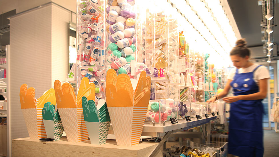 The store's 'pick and mix' service