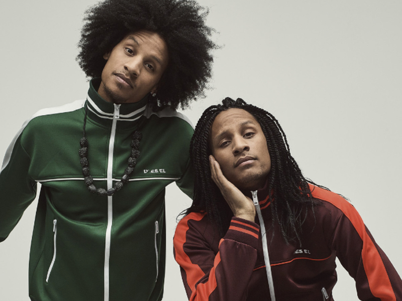 Les Twins: The Parisian hip hop dancers starring in Diesel's new fragrance for men ad 