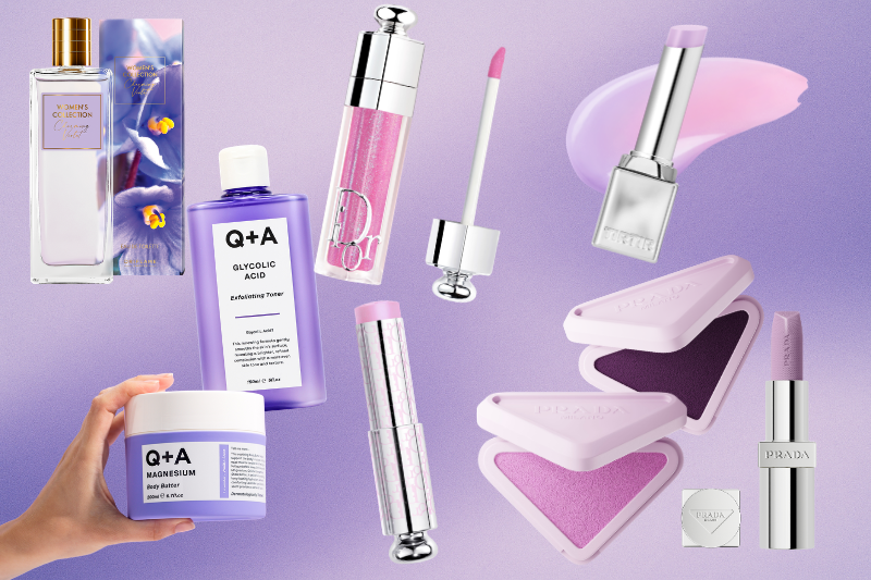Luxury Brands Pivot Toward Pastel Purple Color Palettes