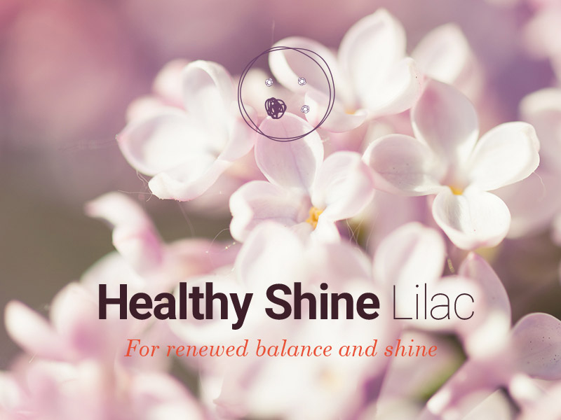 Lilac cells for healthy hair: Healthy Shine Lilac