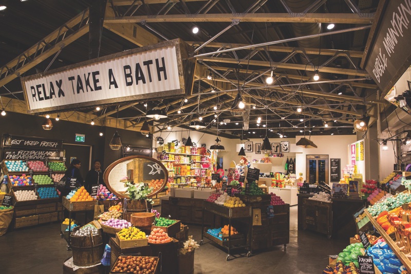 Lush's Oxford Street store in London