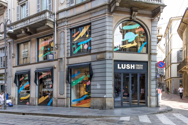 Lush chooses Italy for launch of first-ever ‘Naked’ shop
