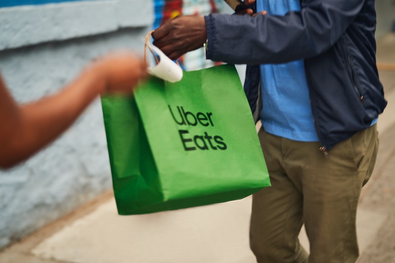 Lush has been added to the Uber Eats app in the US (Image credit: Uber)