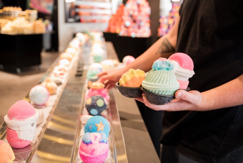 Lush unveils sushi-style restaurant conveyor belt for new in-store gifting service 
