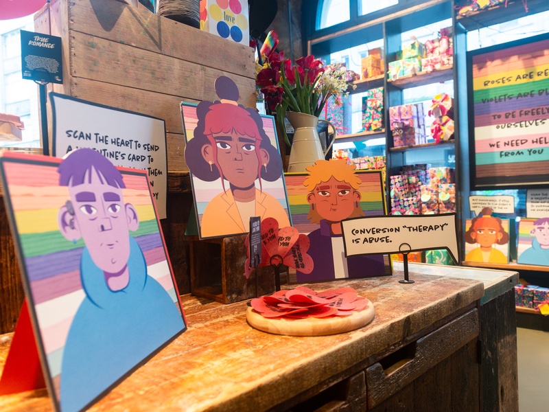 Lush has partnered with LGBT+ anti-abuse charity Galop on its ‘Have a Heart’ initiative