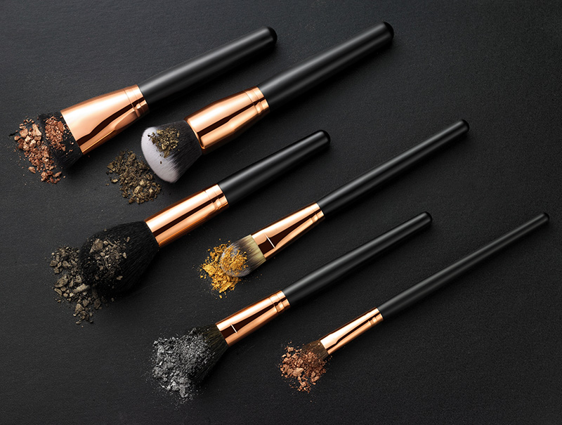 Makeup brush manufacturer MALENA exhibits at Cosmoprof Asia