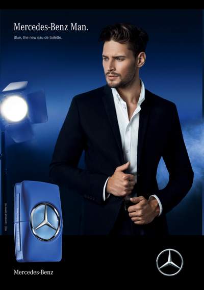 Mercedes-Benz goes Blue with latest fragrance for men