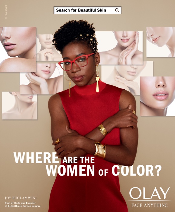 Olay joins Algorithmic Justice League to fight racial bias in beauty AI  

