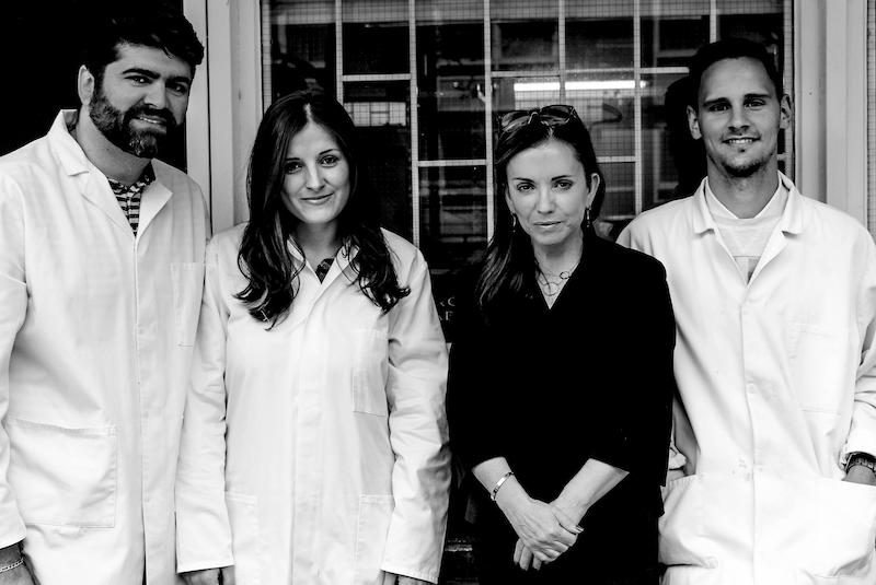 The Ormonde Jayne studio team with founder Linda Pilkington (second from right)