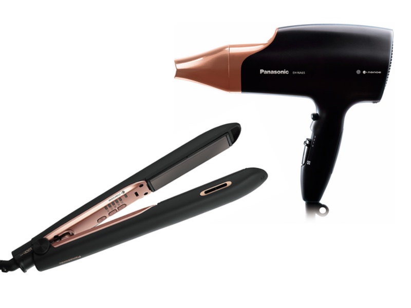 Panasonic releases duo of rose gold hairstyling products