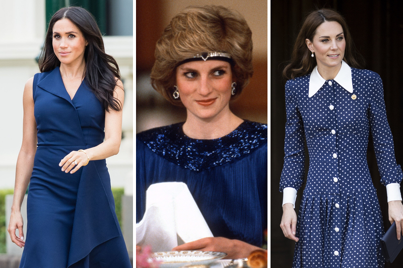 Blue has been a timeless colour of choice for the British royal family (Image: via Getty Images)