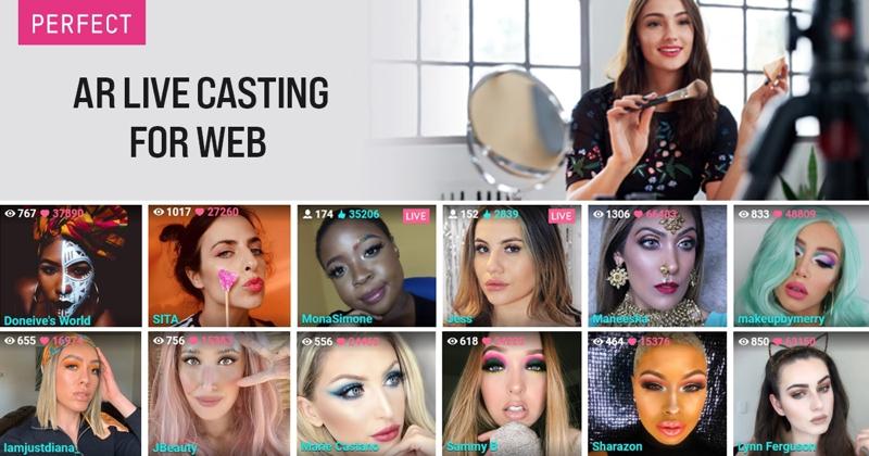 Perfect Corp unveils interactive AR live streaming service for beauty brands 