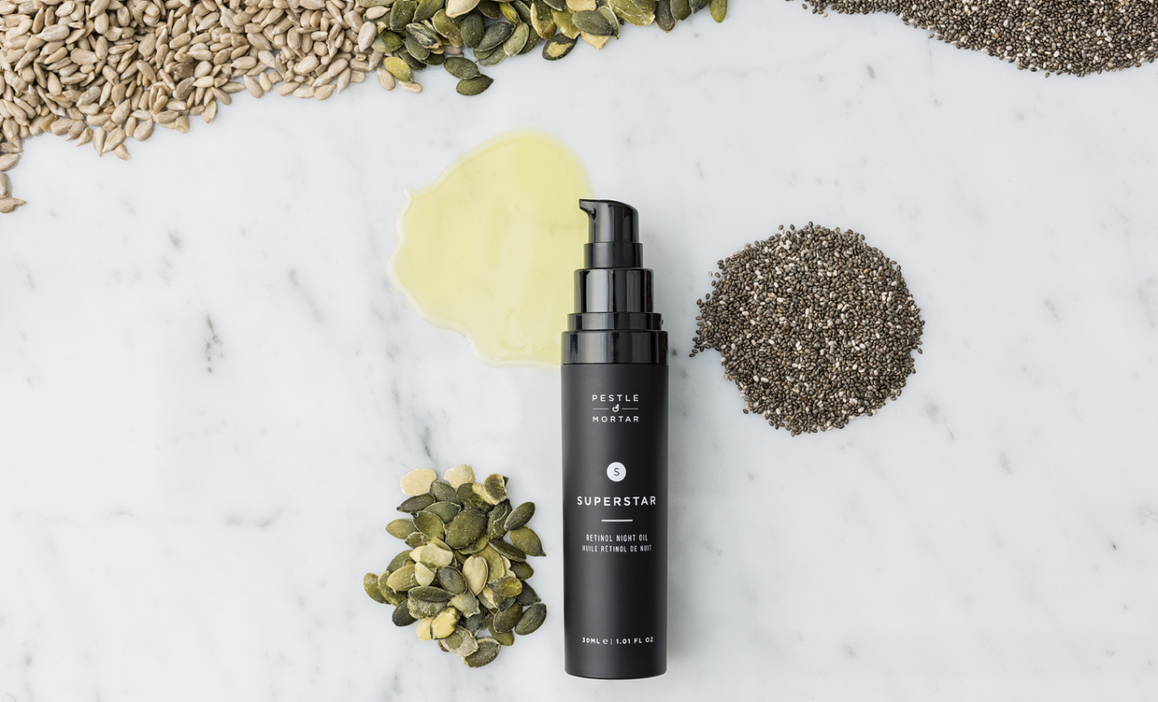 Pestle & Mortar unveils its anti-ageing night oil Superstar