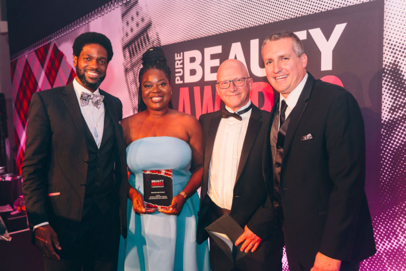 Siltech presented at the Pure Beauty UK Awards in 2019