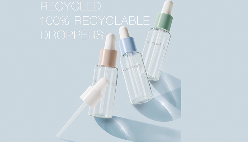 Recycled 100% recyclable droppers