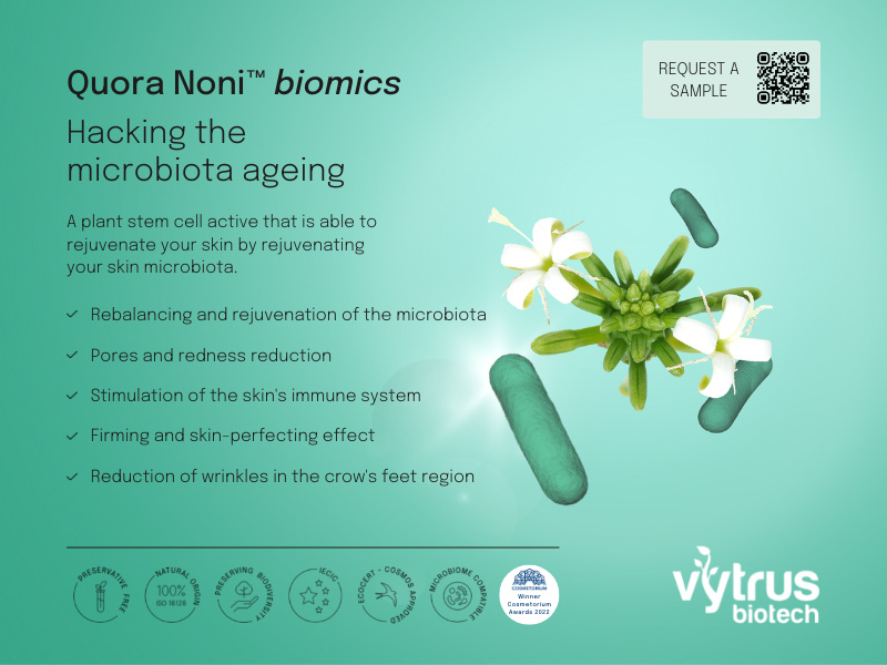 Rejuvenating the skin microbiota? New concept in well-ageing