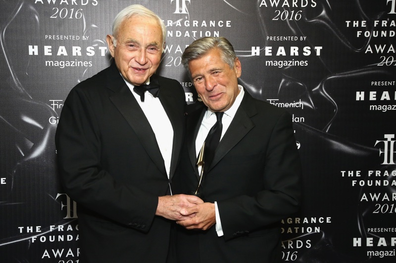 Leslie Wexner (left) with Ed Razek (right) // Image: via Getty Images
