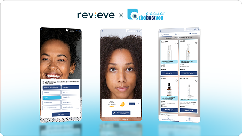 Revieve and The Best You partner to create the first digital skin care experience for consumers in Canada