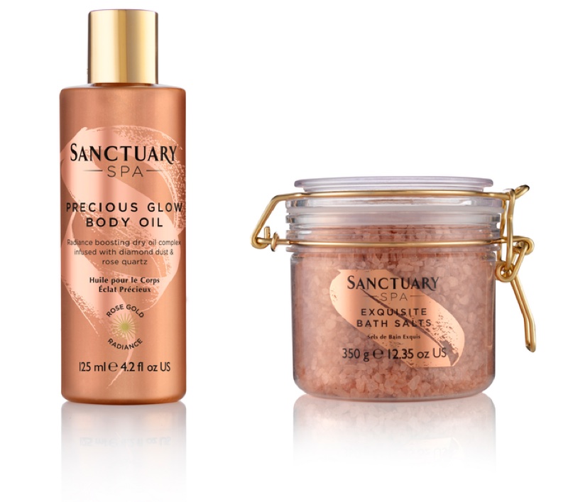 Sanctuary Spa adds some festive glow with new Rose Gold Radiance collection